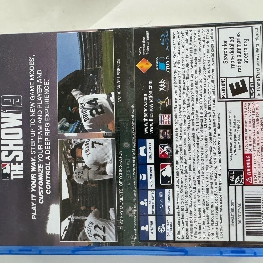 PS4 MLB The Show19